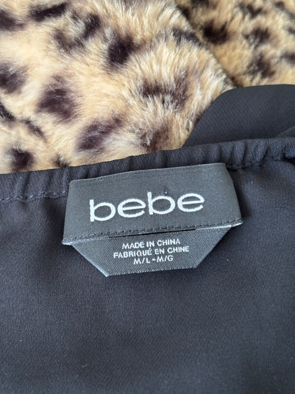 Bebe 00's Fringe Halter Top | Size M/L