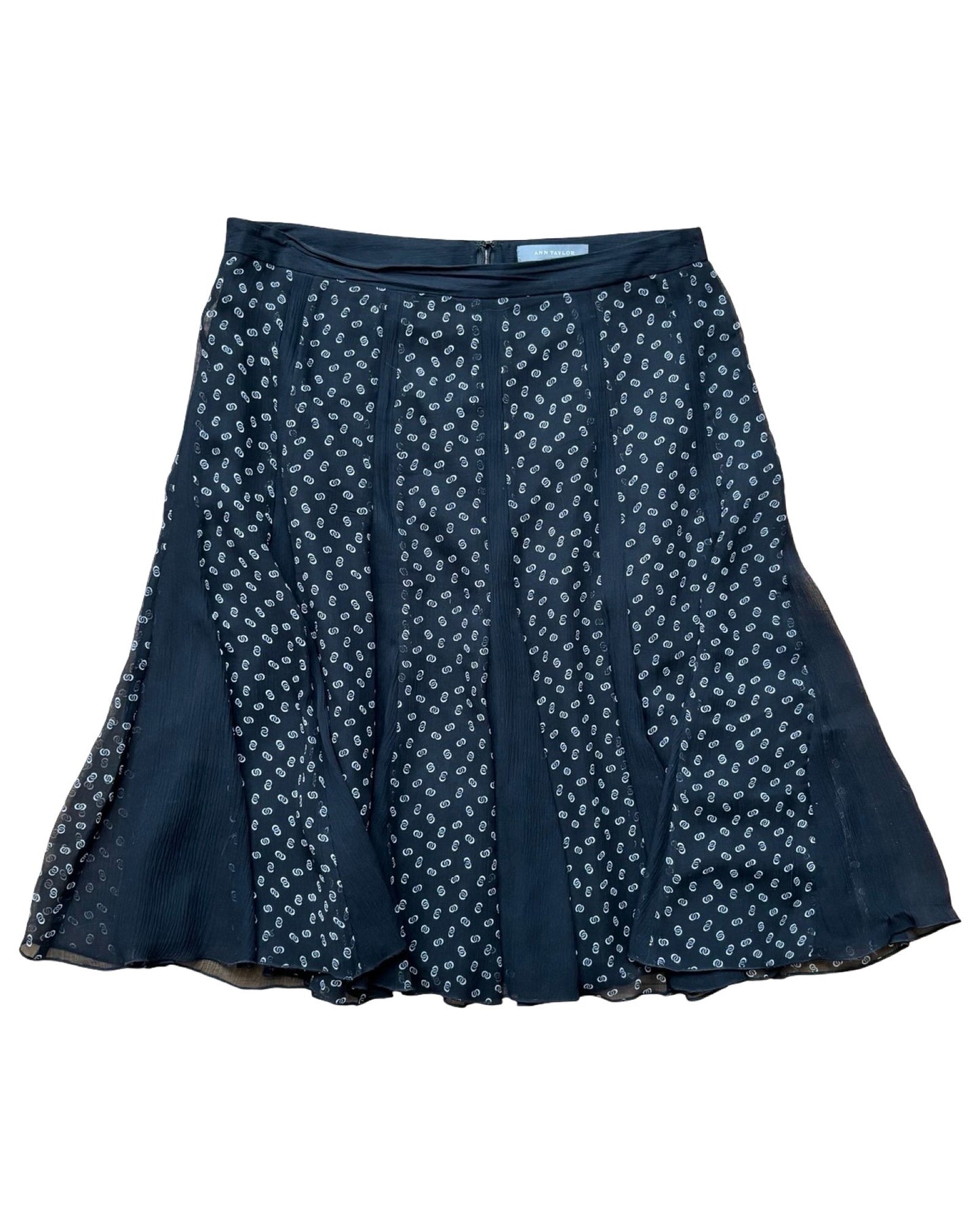 Ann Taylor 00's Silk Skirt | Size 30" Waist