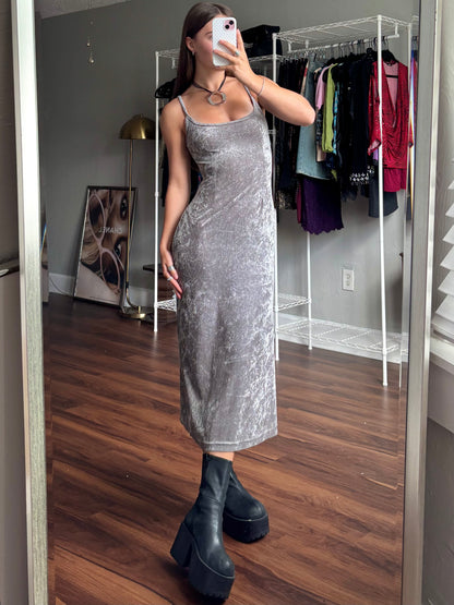 Possessed 90's Velvet Dress | Size S