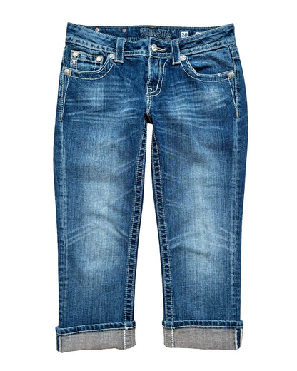 Miss Me 00’s Denim Capri | Size 28” Waist