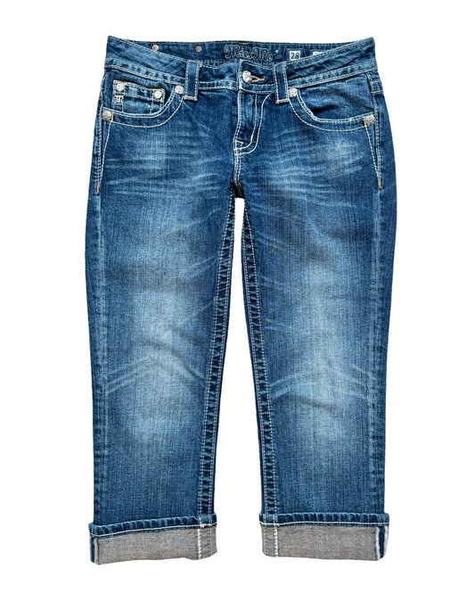 Miss Me 00’s Denim Capri | Size 28” Waist