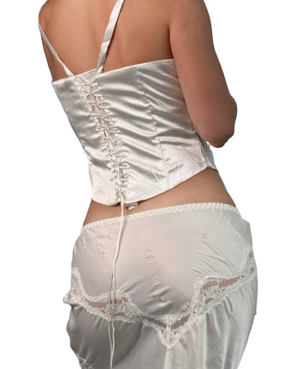 Draped 90's Opal Corset | Size S