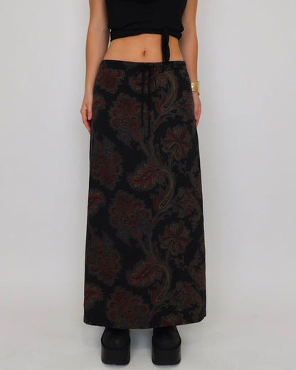 90’s silk maxi skirt | Size M