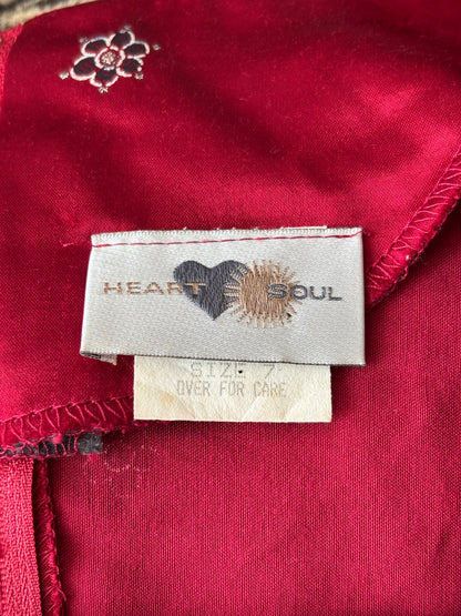 Heart Soul 90's Printed Dress | Size M