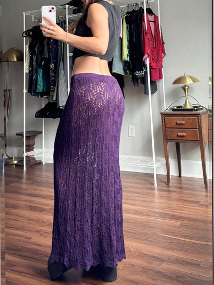 Crochet 00's Skirt | Size 32" Waist