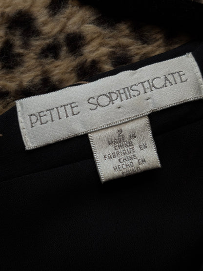 Petite Sophisticate 90's Printed Dress | Size 2