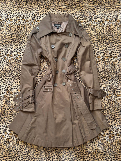 Bebe 00's Trench | Size XS