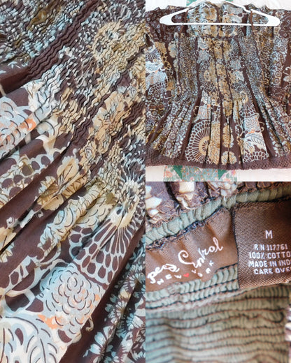 Miley Boho Midi Dress | Size M