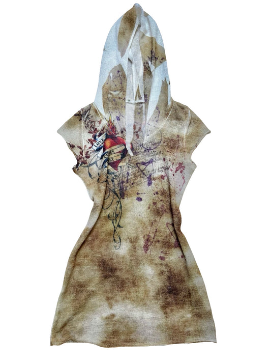 Graphic 00’s Hoodie Top | Size M