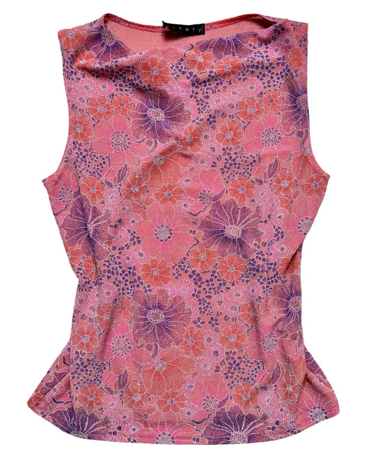Ninety 90’s Floral Top | Size L