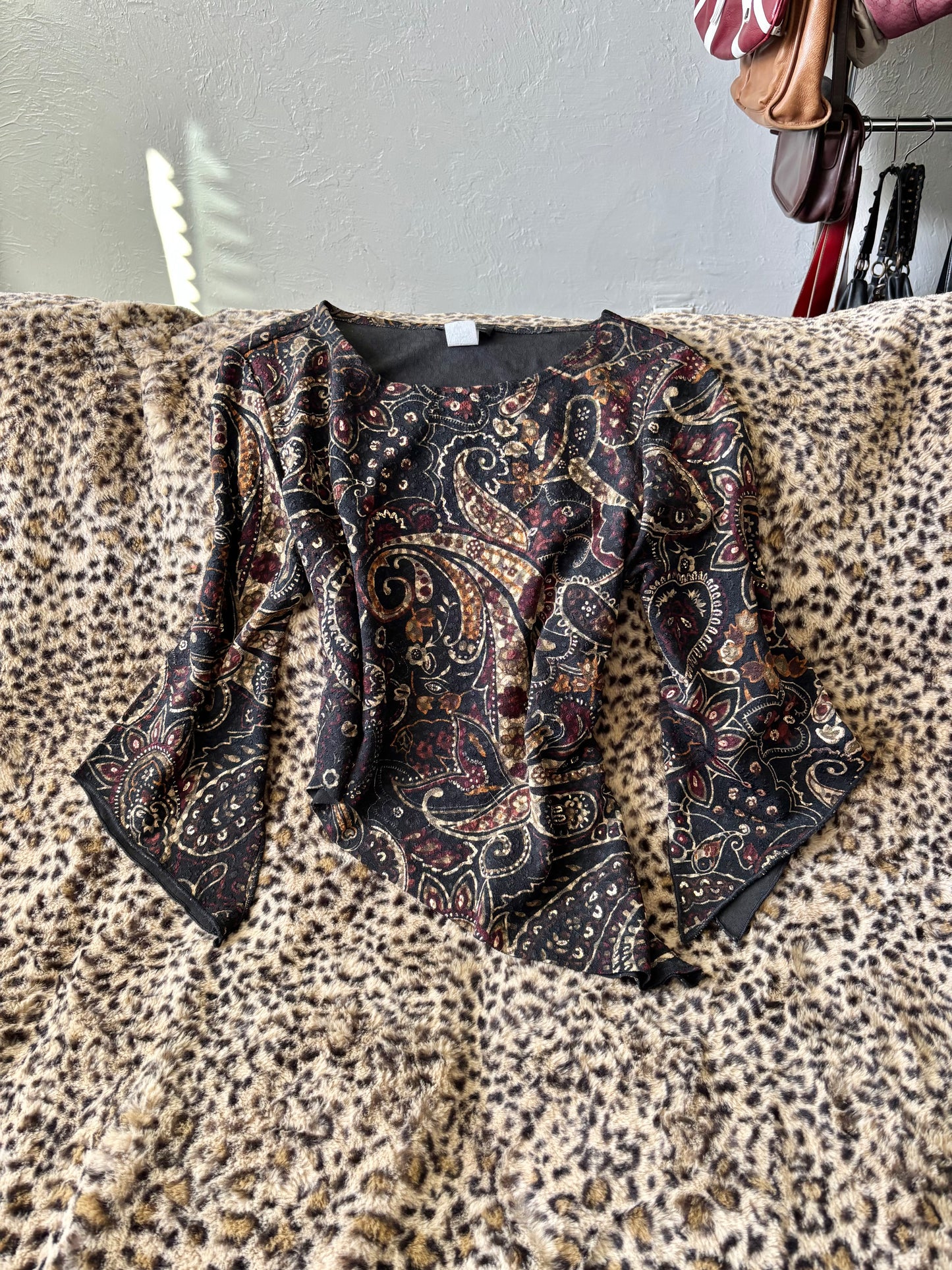 Brittany Black 90’s Top | Size M