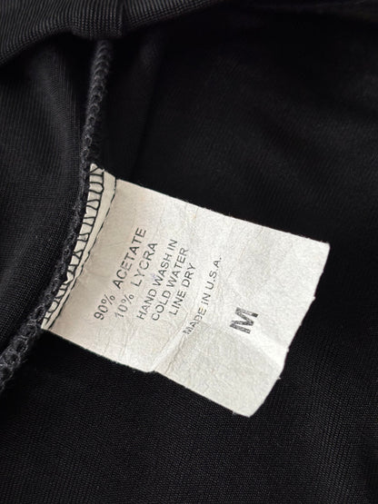 Black 90's Slinky Skirt | Size M