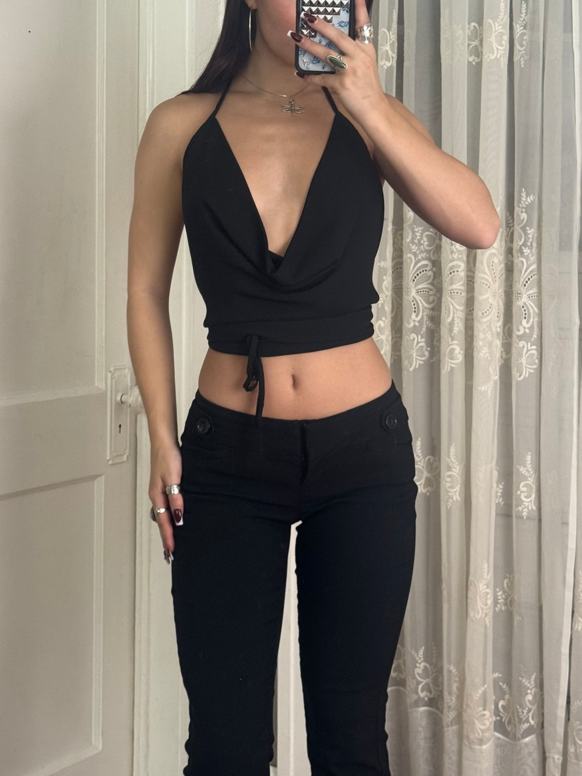 Y2K Limited Button Pants | Size 0