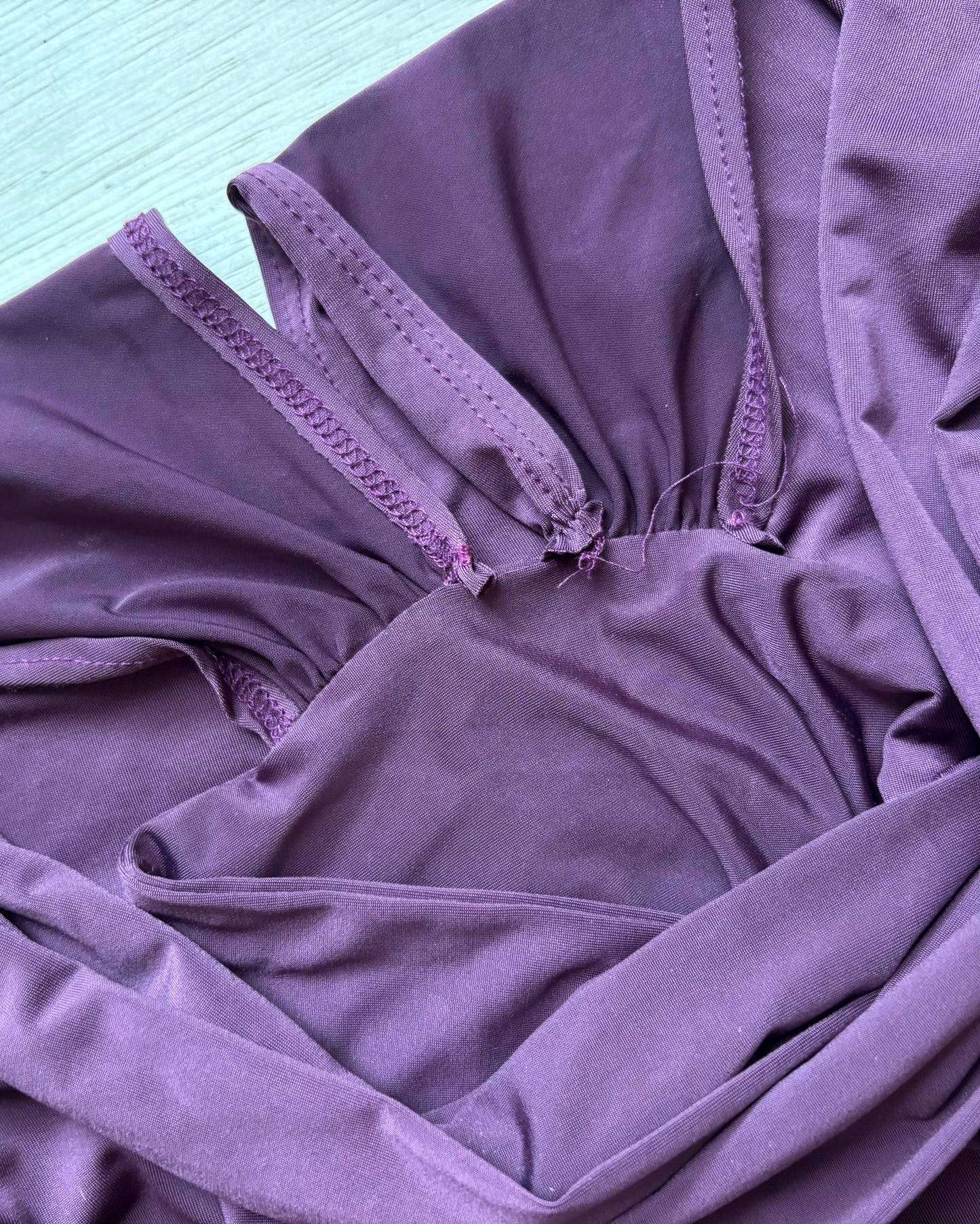 Ruched Y2K Mini Party Dress | Size S