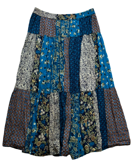 Cleo Patchwork Maxi | Size 31” waist