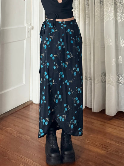 90's Wrap Maxi Skirt | Size S