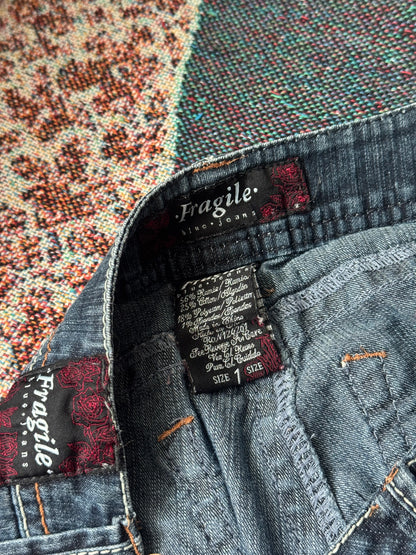 Y2K Jean Capri | Size 1