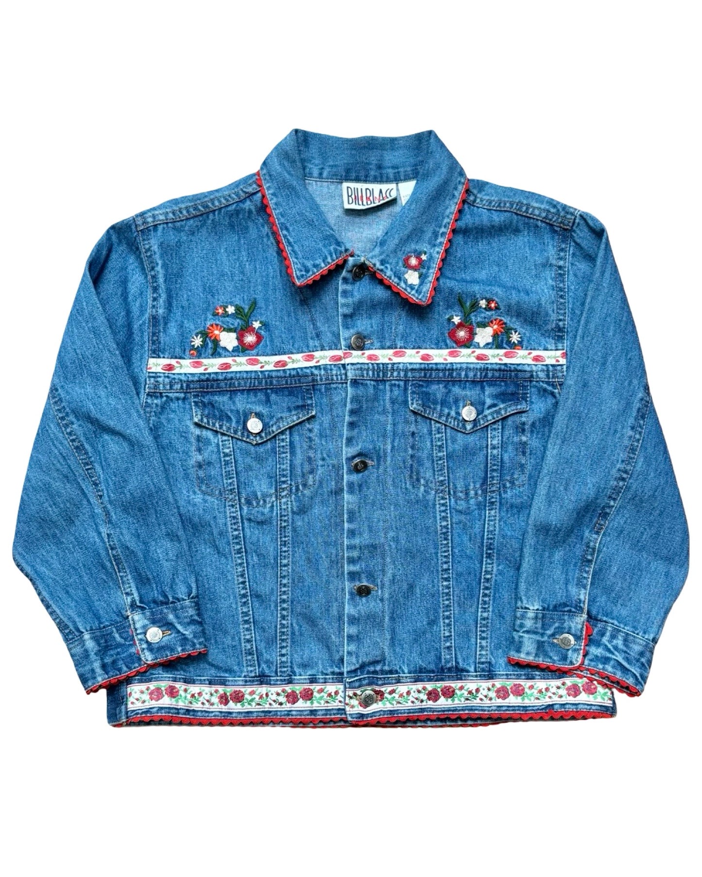 Bill Blass 90's Denim Jacket | Size M