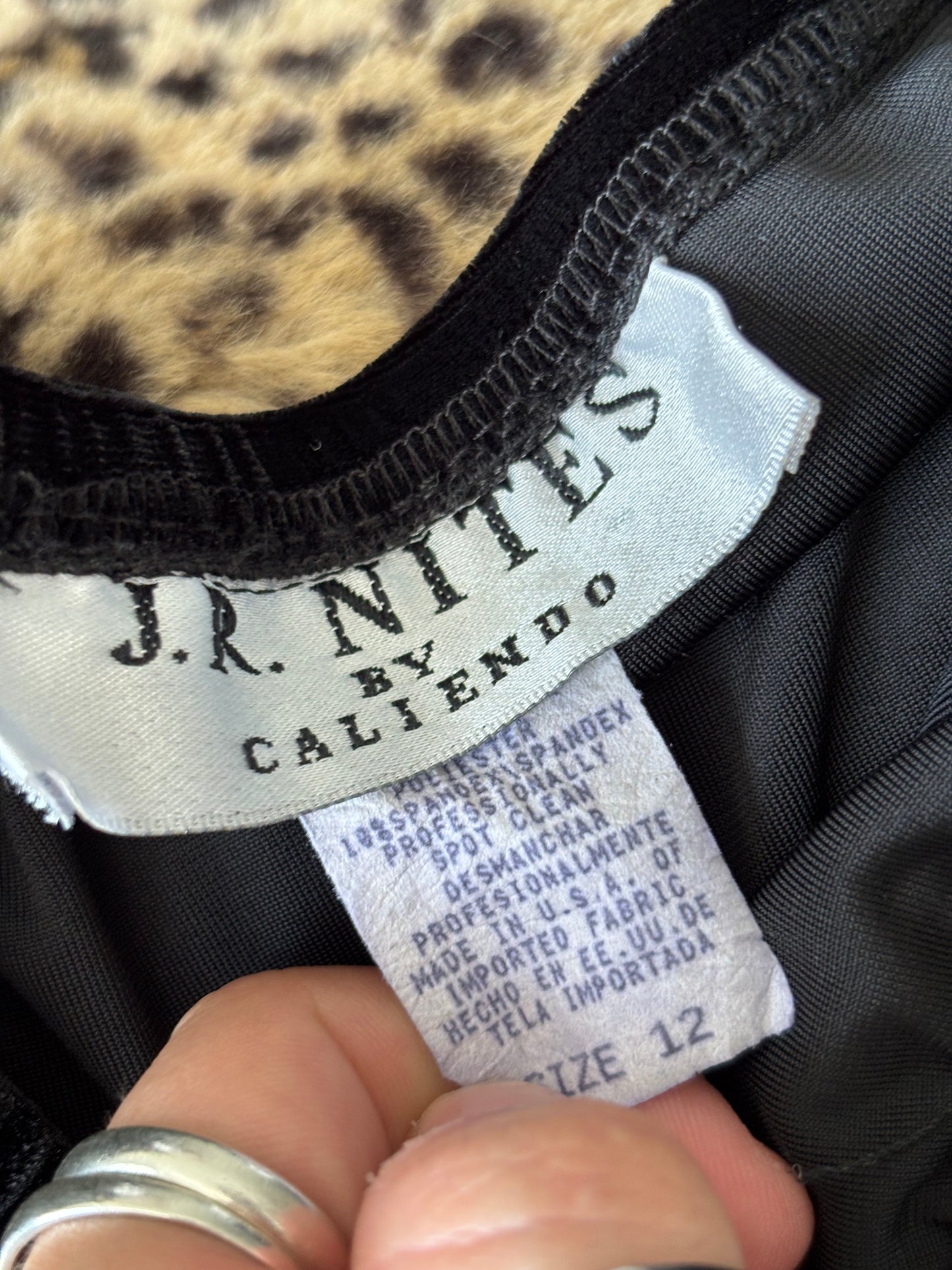 Caliendo 90's Beaded Skirt | Size 28" Waist