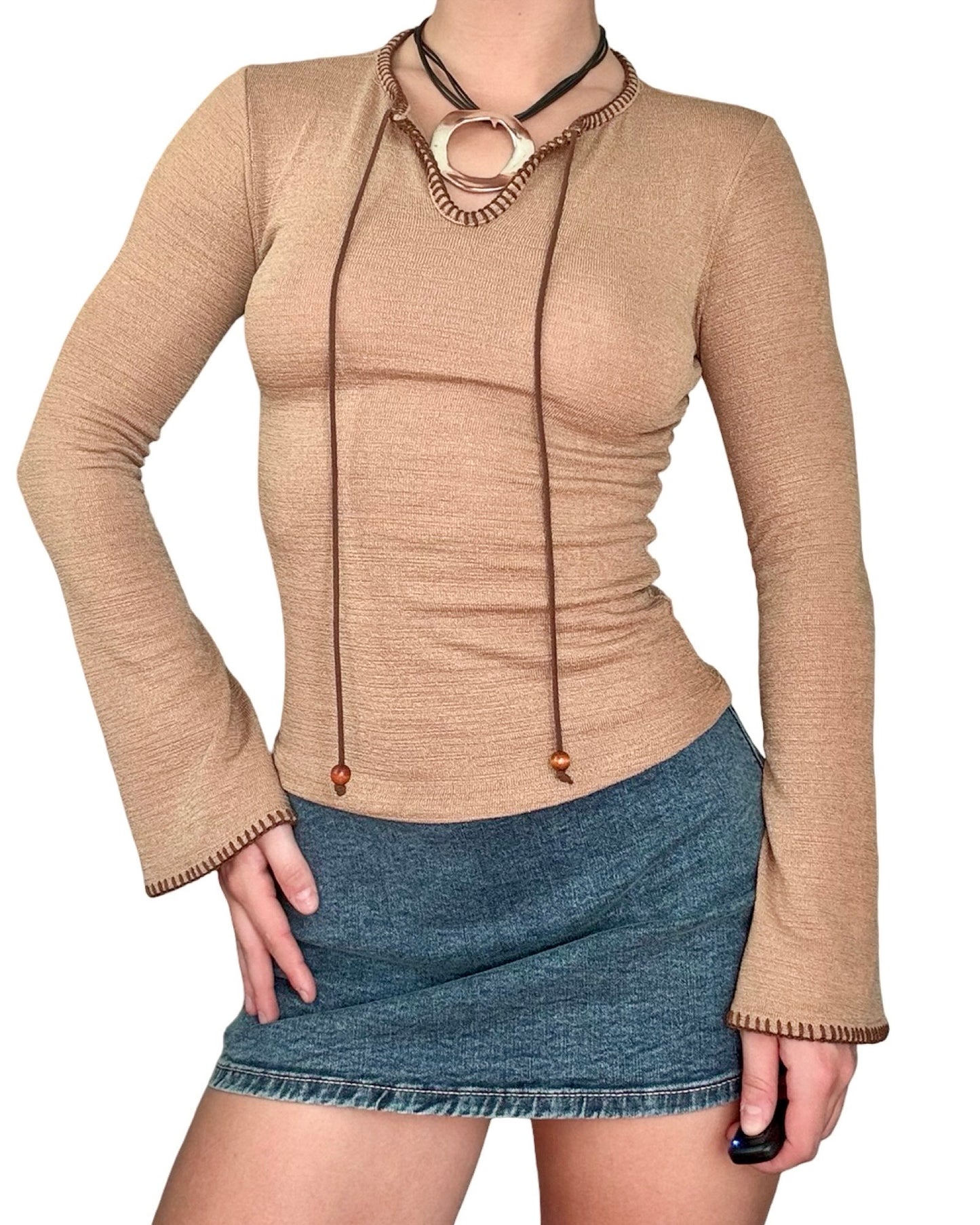 Xxi 00's Bell Sleeve Top | Size XS