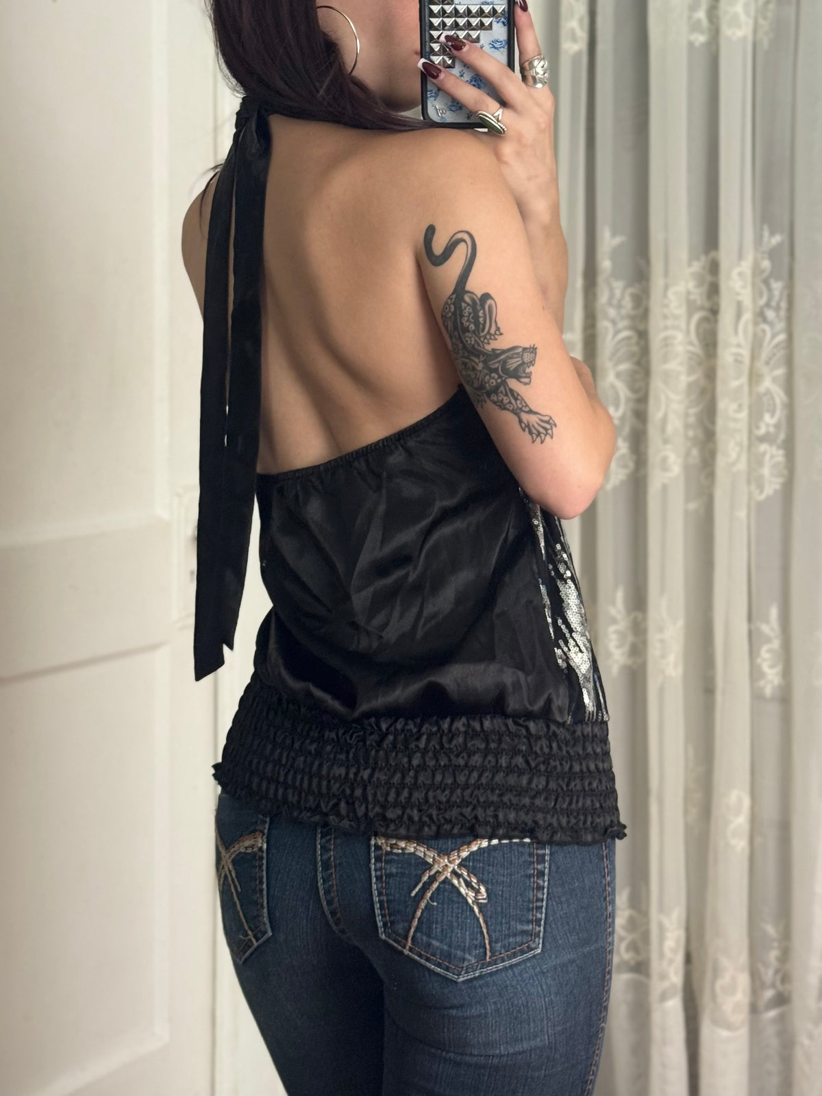 Y2K Halter Top | Size S