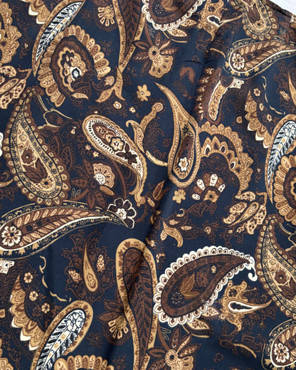 Brown Paisley Maxi | Size 32” waist