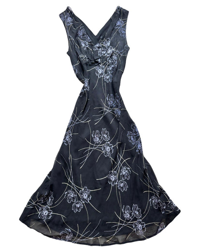 The Limited Silk 00’s Midi Dress | Size M
