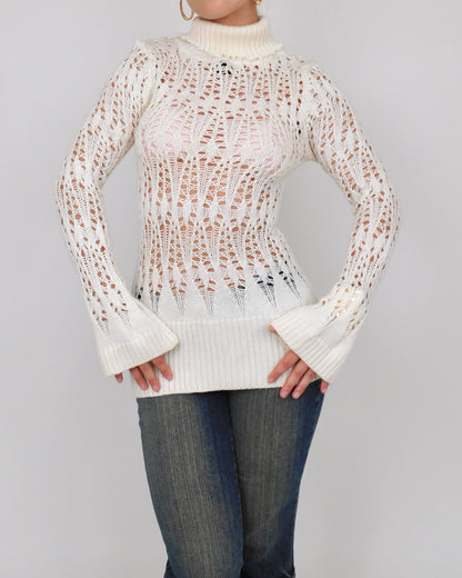 Y2K Knit Long Sleeve | Size M