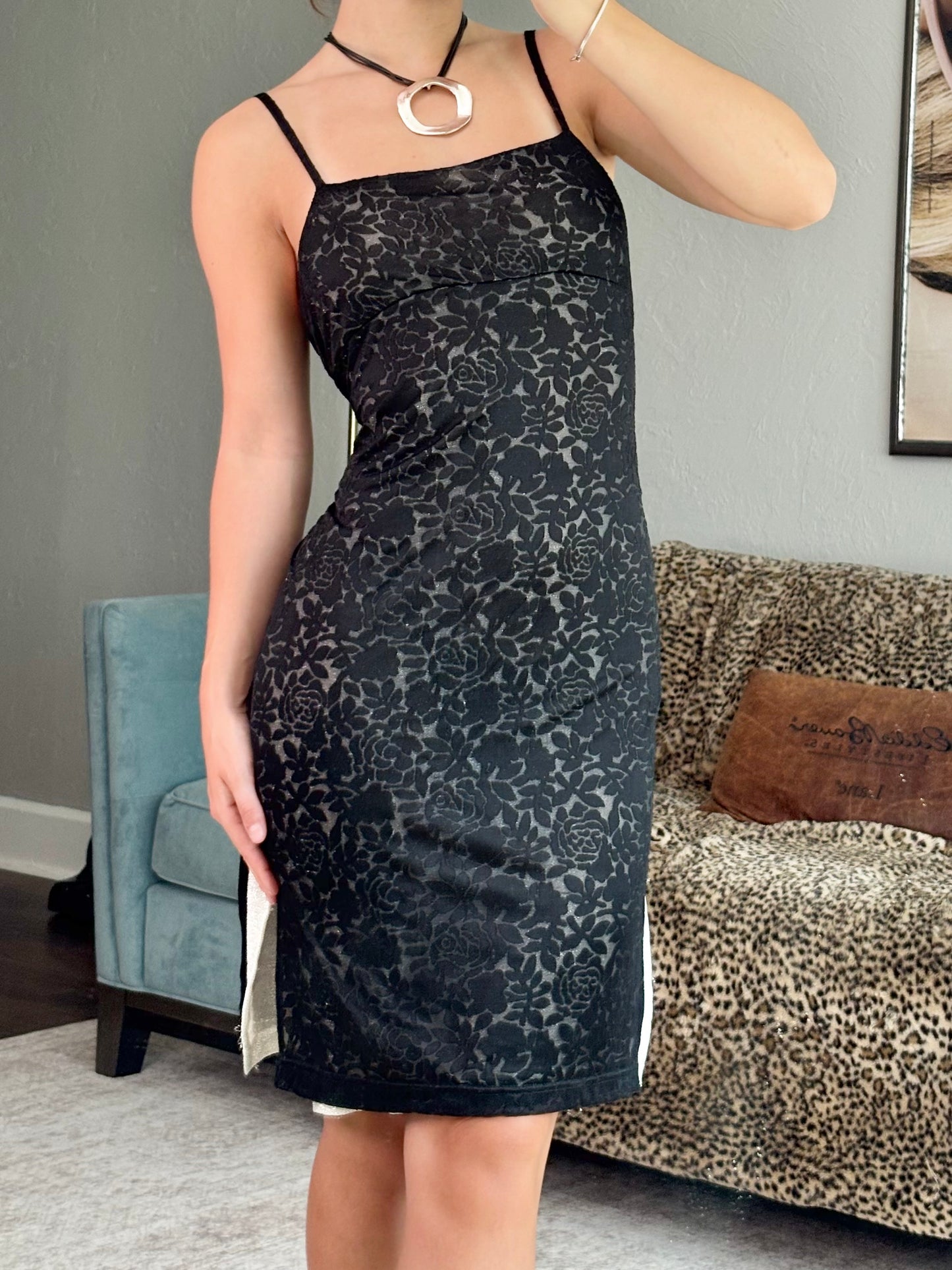 Mesh 90's Dress | Size M