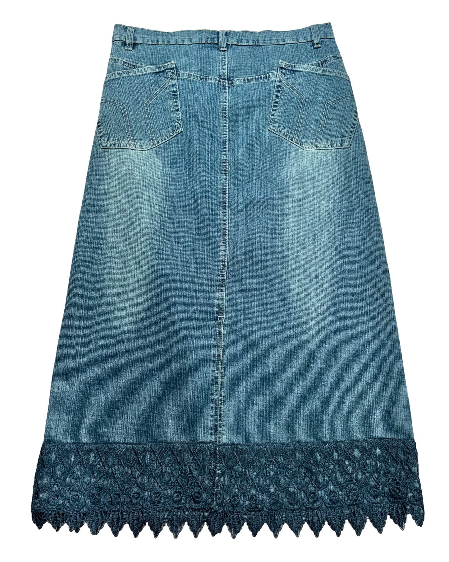 Italian 00’s denim skirt | 30” waist