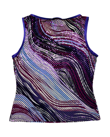 Cheroy 90’s Metallic Top | Size S