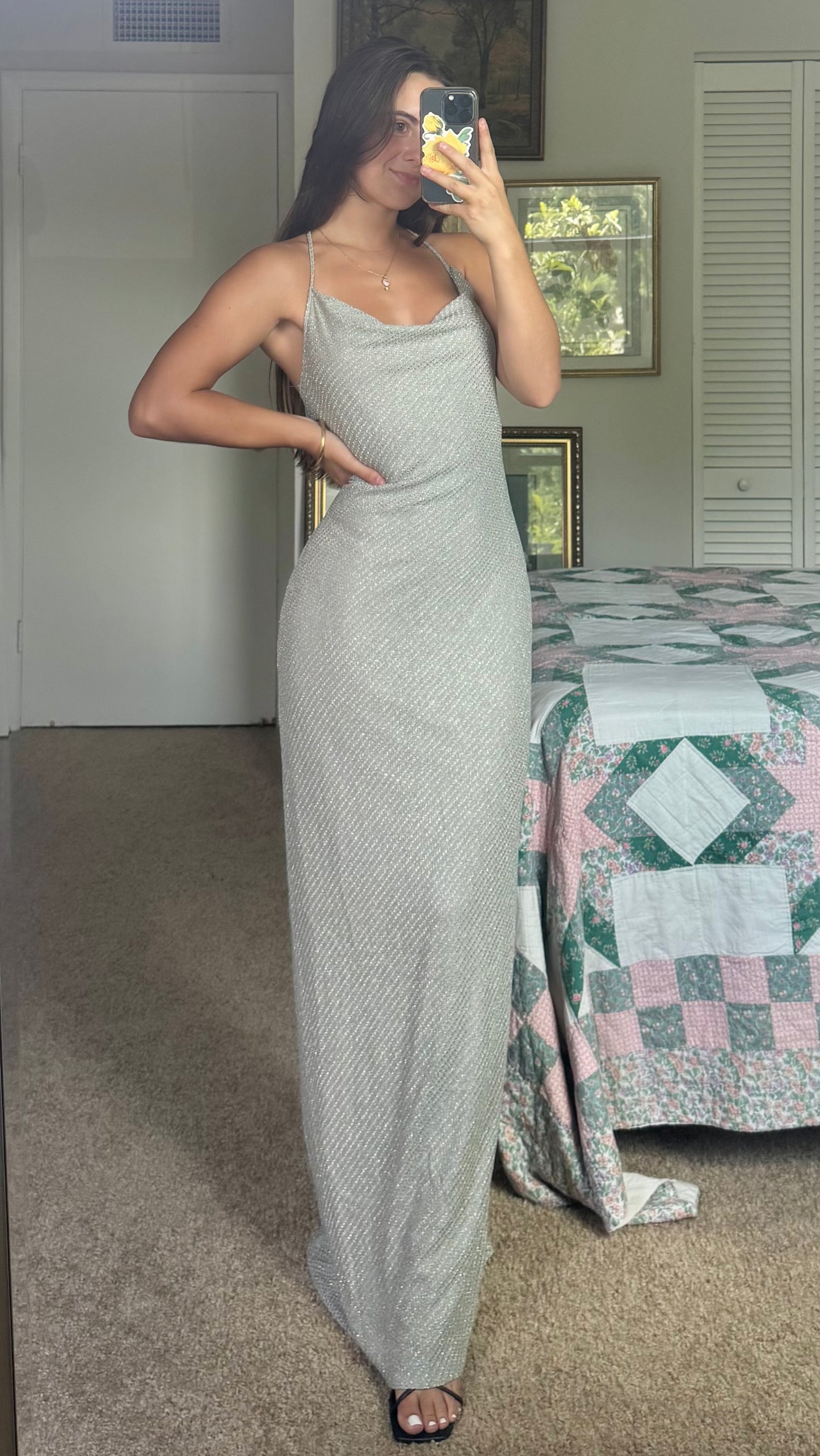 Reggio Metallic Gown | Size US 4