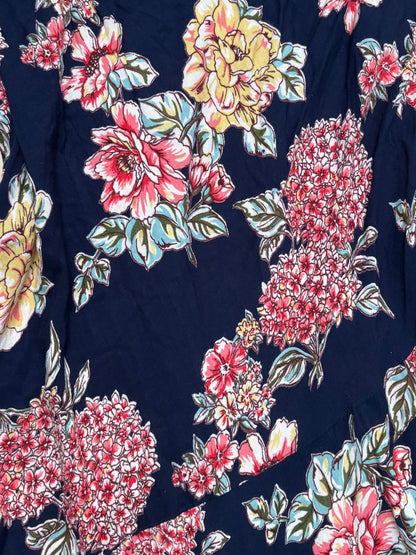 Floral 00’s Maxi Skirt | 32” waist