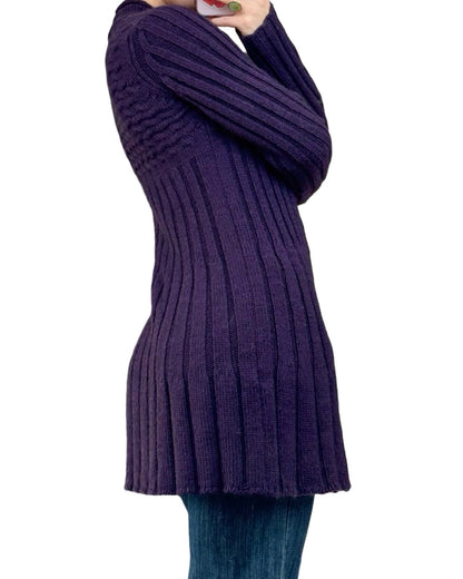 Purple 00's Knit Cardigan | Size S