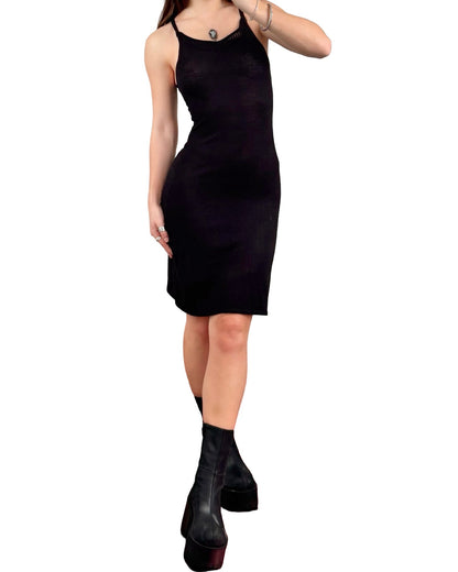Knit 90's Midi Dress | Size S