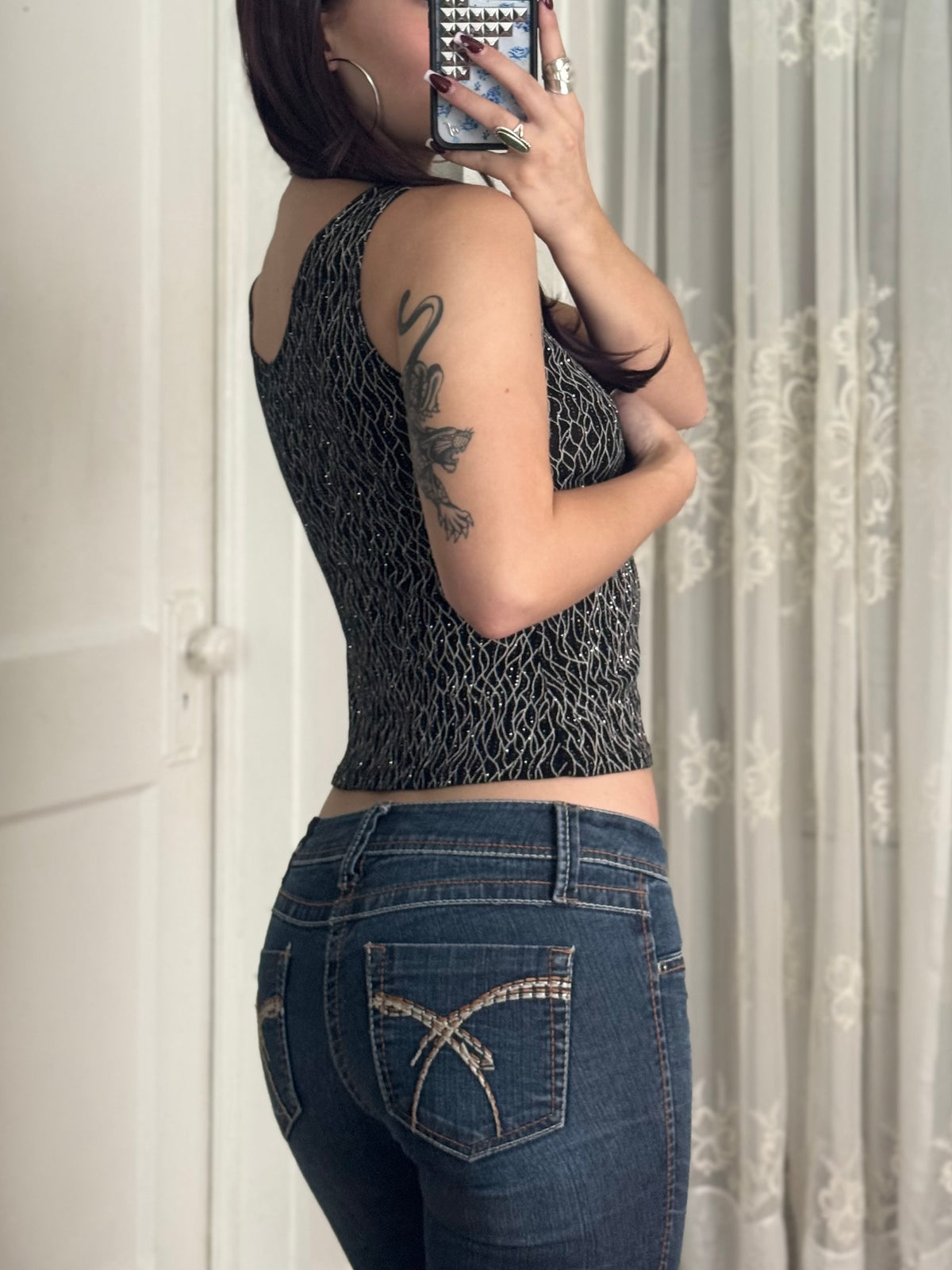 90's Fitted Top | Size S