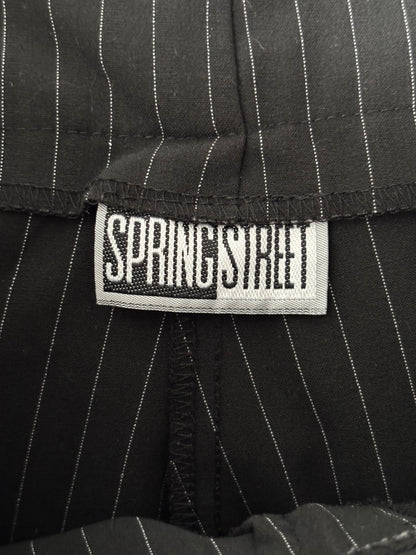 Spring Street 90's Pinstripe Capri | Size 4