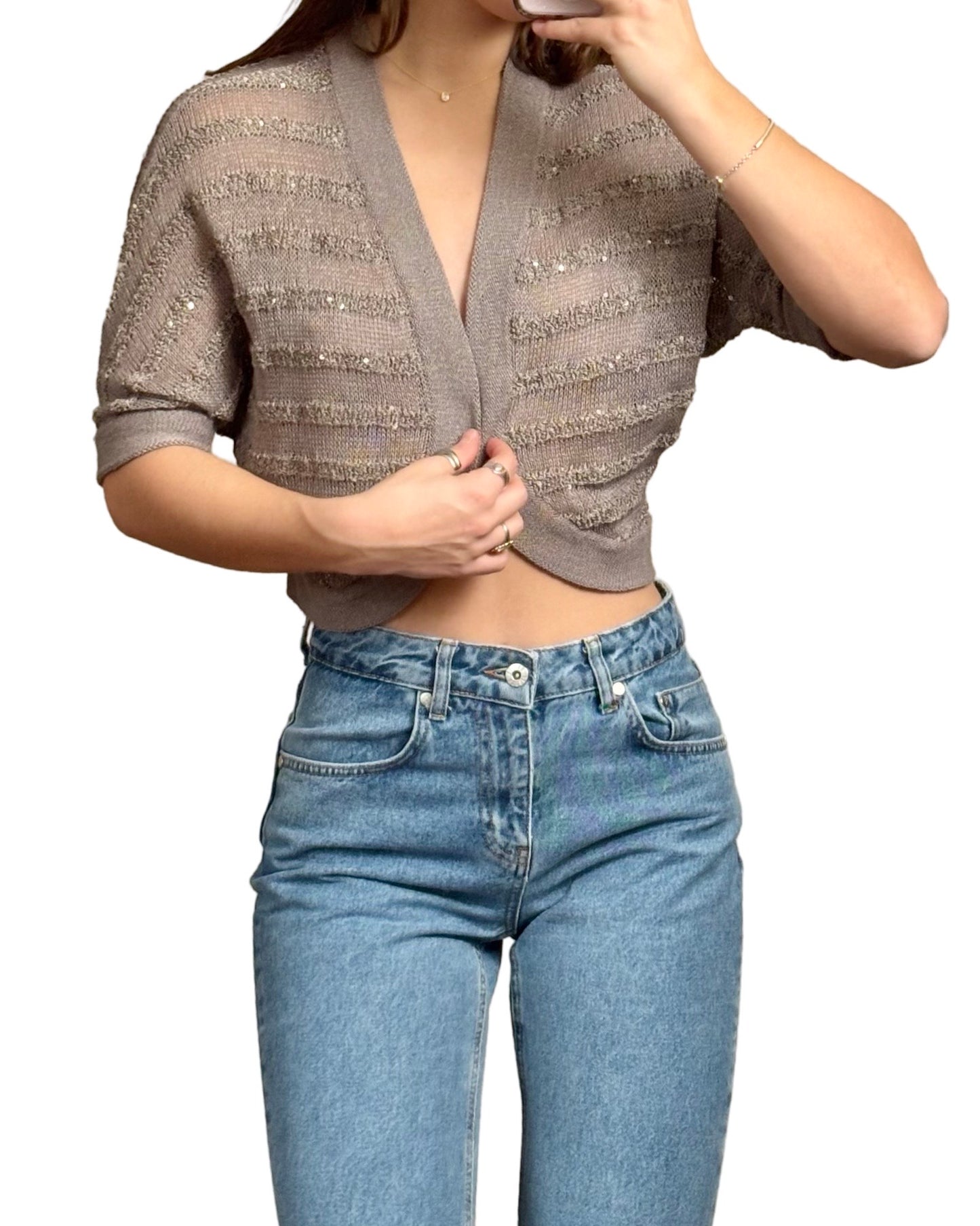 I.N.C 00's Mesh Cardigan | Size XS