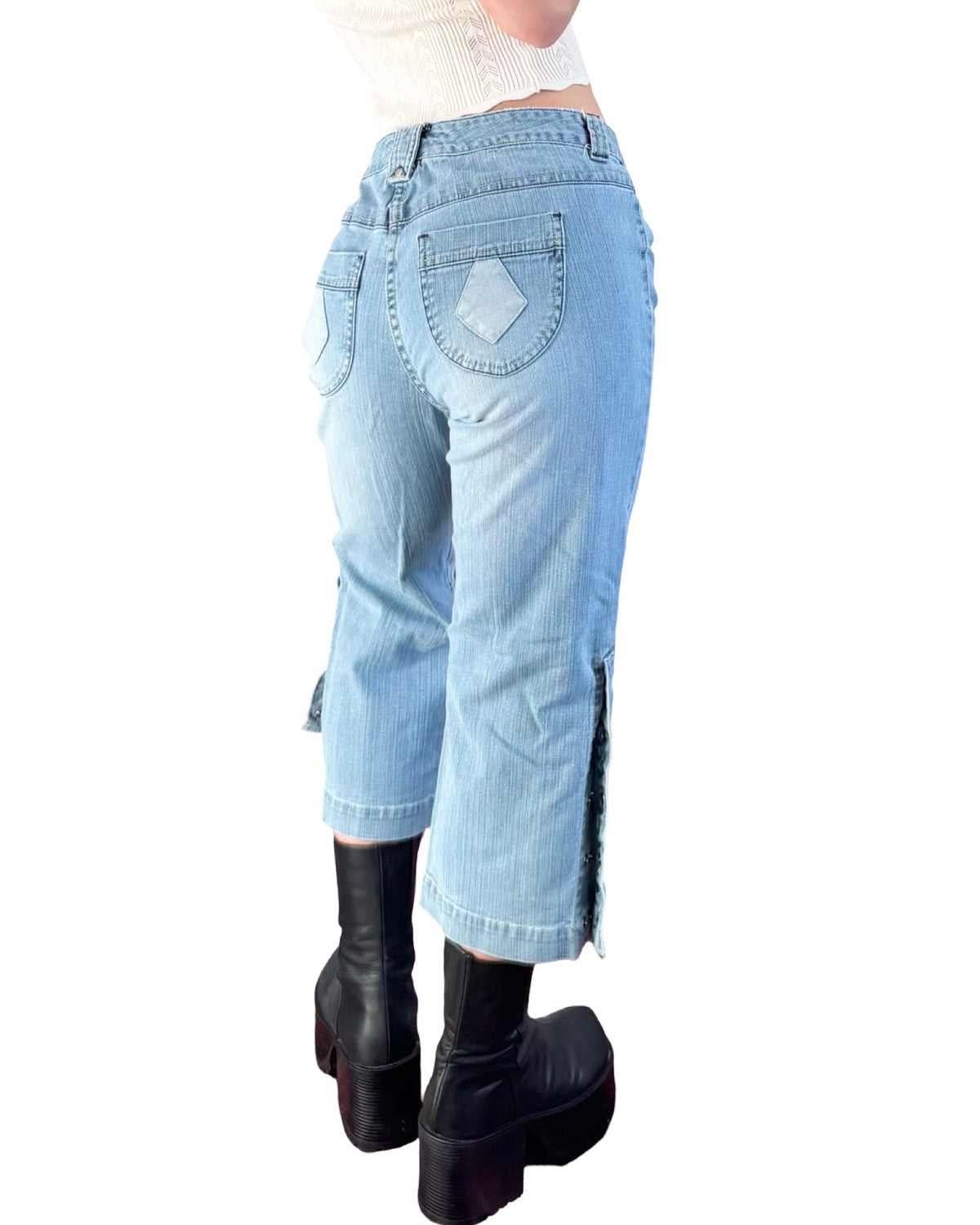 Maurice Sasson 00's Button Flare Jean | Size 10