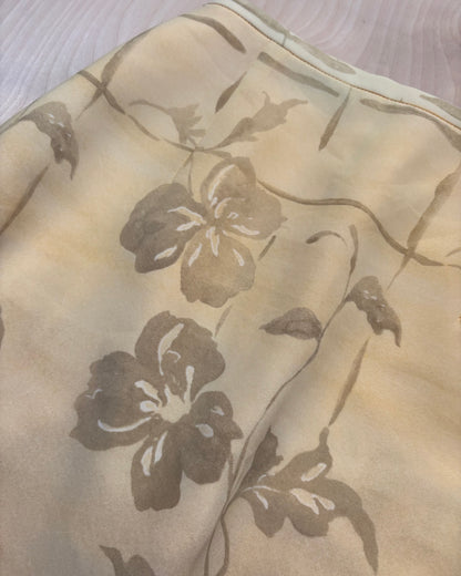 Printed 90’s Maxi Skirt | Size 28” waist