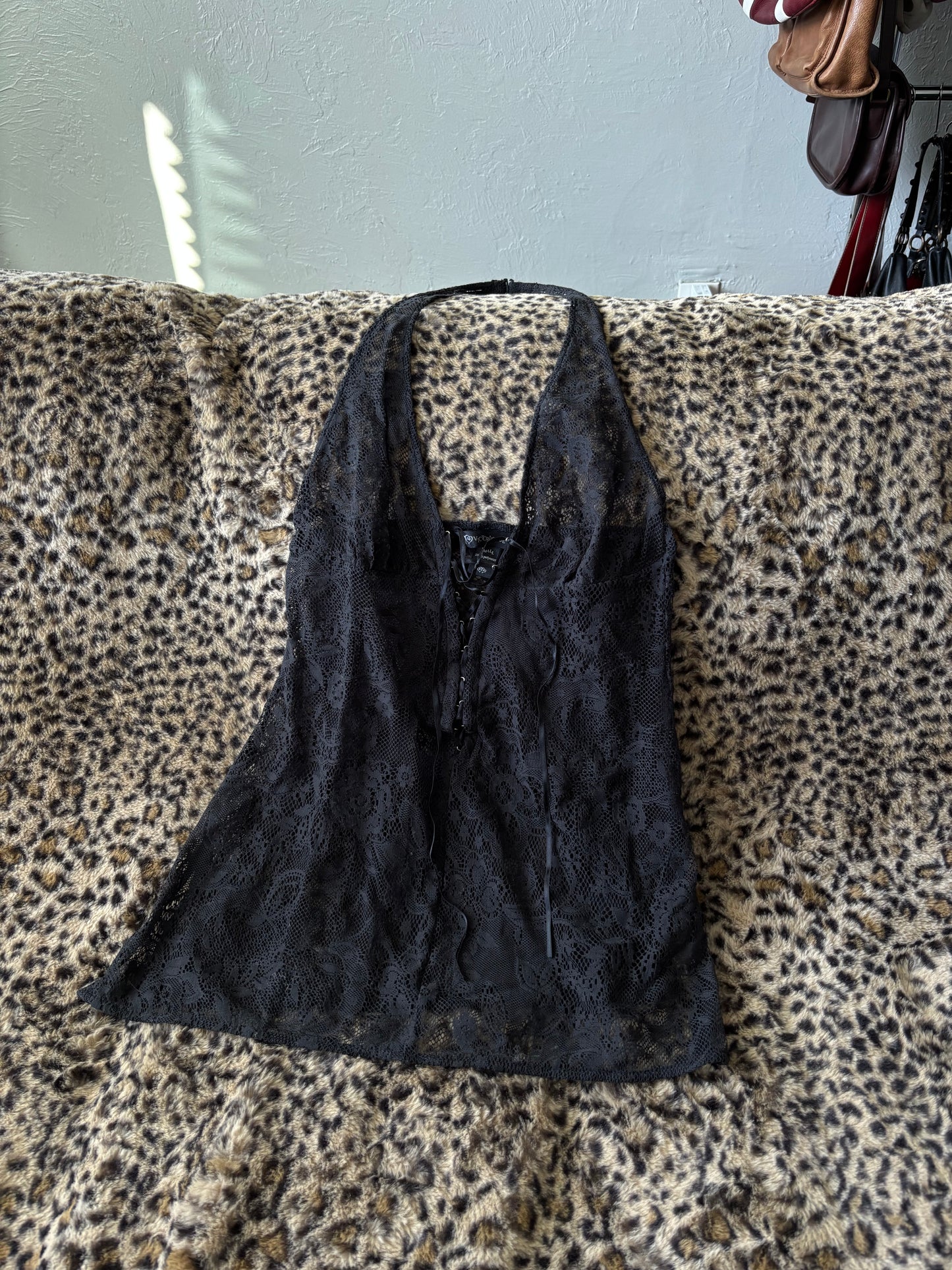 Victoria's Secret 00's Lace Halter Top | Size M