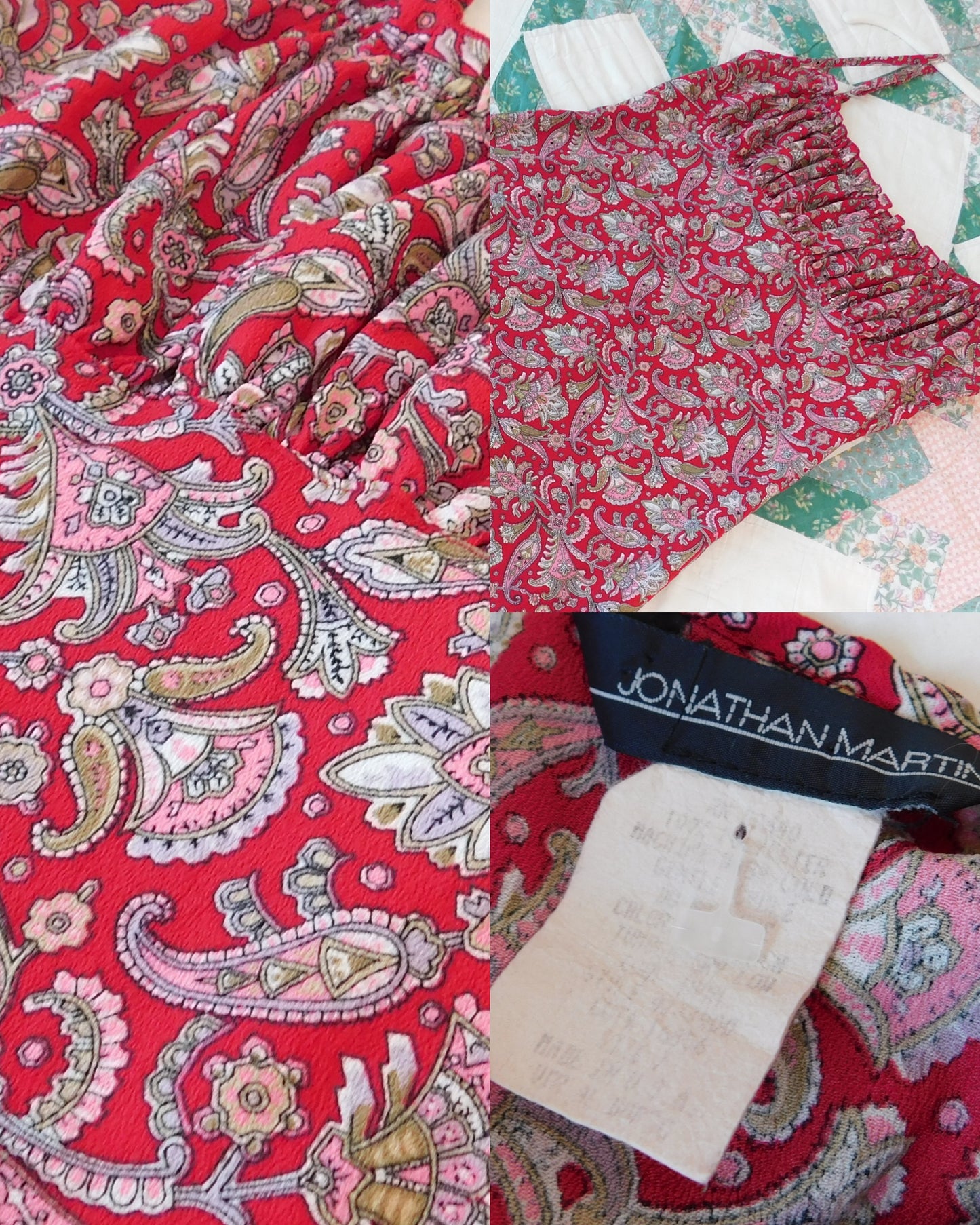 Molly Paisley Midi | Size M