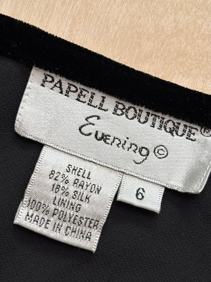 Papell 90’s Midi Skirt | Size 27” Waist