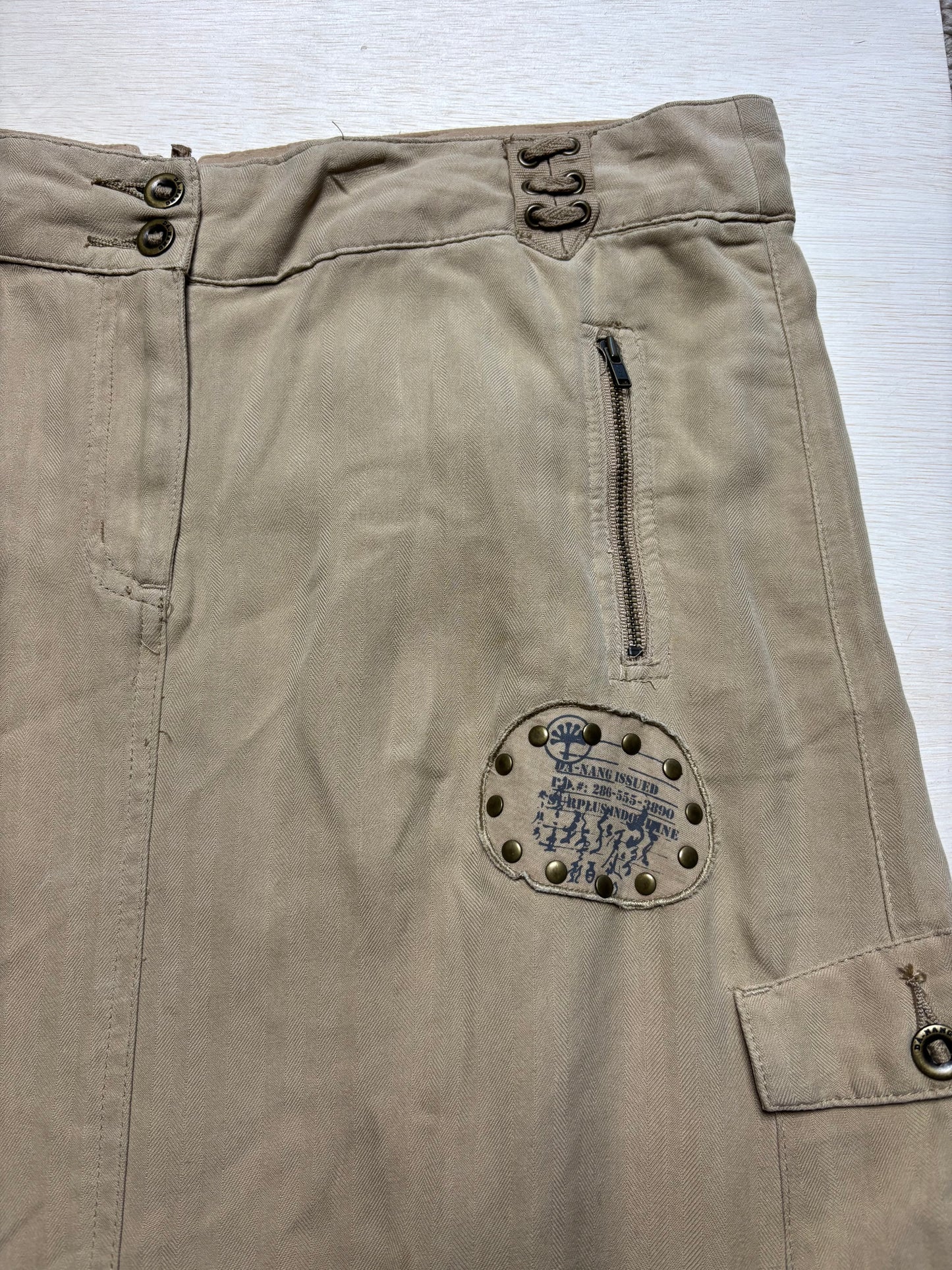 Da Nang 00’s Silk Skirt | Size 35” waist