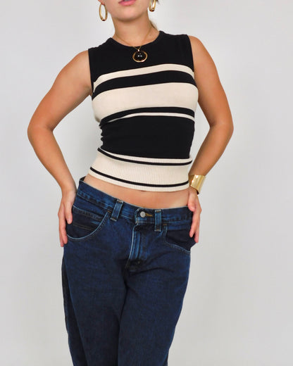 90’s Striped Tank | Size M