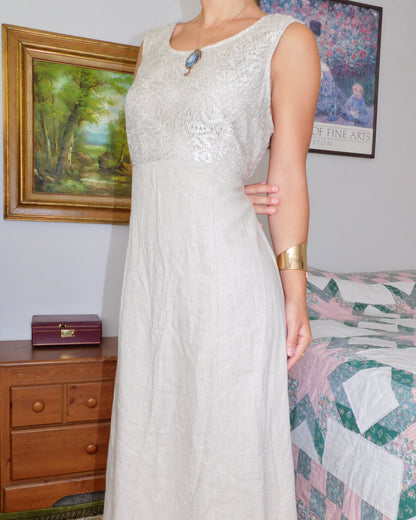 Scarlett Cream Maxi | Size L