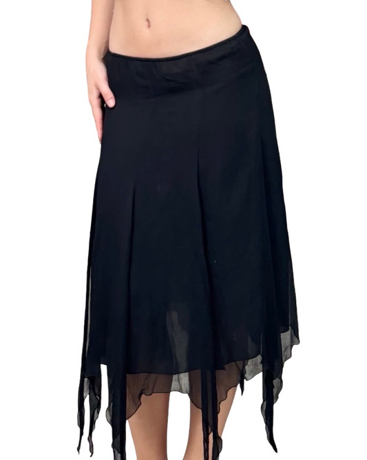 Express 00's Silk Fairy Skirt | Size XS