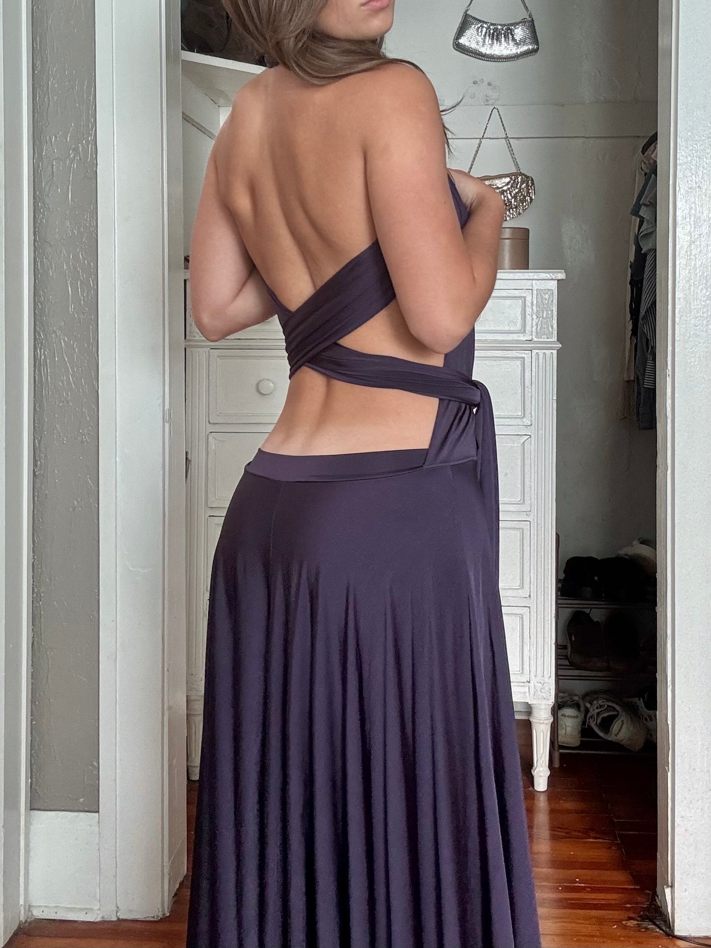 Slinky Wrap Dress | Size M/L