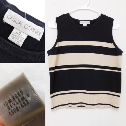 90’s Striped Tank | Size M