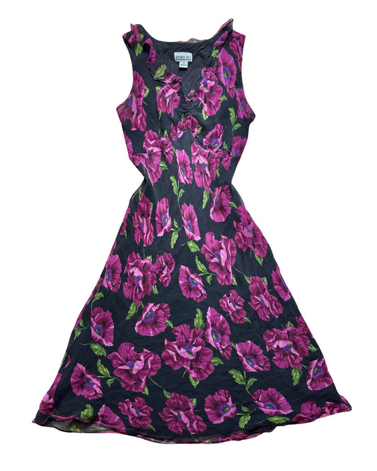 Robbie Bee 90’s Silk Dress | Size M